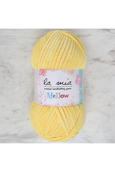 Ethab Ticaret La Mia Mellow Baby Yellow Hand Knitting Lanyard - 909 - 34158