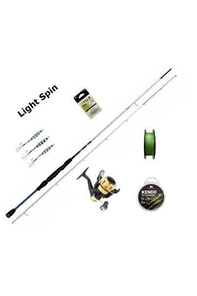 daiwa Rs2500 & Bauer Bambam Salt 1dfr Ultra Light 218cm 5-14g Spin Set