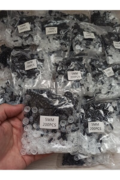 Enuyguntuhafiye 5mm Vidalı Göz 200 Adet ( 100 Çift)