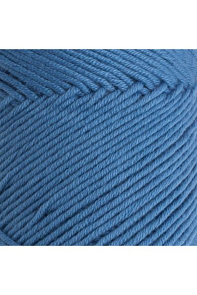 Ethab Ticaret La Mia Baby Cotton Matte Blue Hand Knitting Lanyard - L035 - 33639