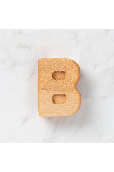 shop Hobby Baby Organic Wooden Letter - B