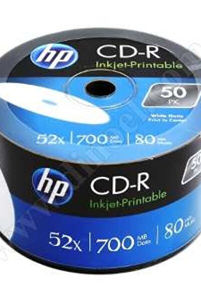 HP CD-R 700MB-80min Printable 50li Shrink