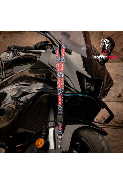 bofferland Motorcycle Automobile Cloth Hook Phone Holder and Neck Strap Together with 06