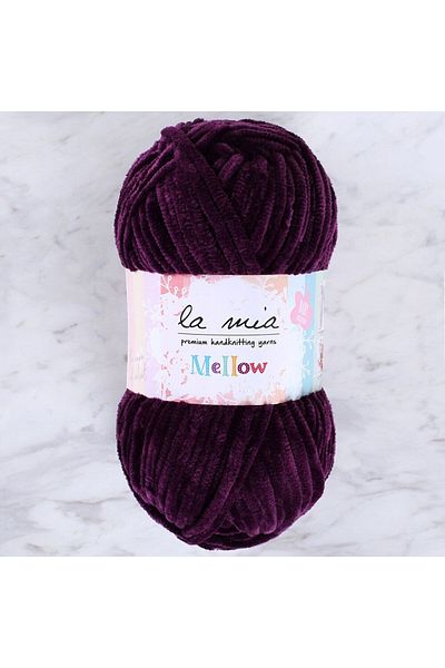 Ethab Ticaret La Mia Mellow Eggplant Purple Hand Knitting Lanyard - 915 - 34161