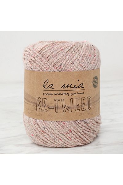 Ethab Ticaret La Mia Re-Tweed Beige Melange Hand Knitting Yarn - L022