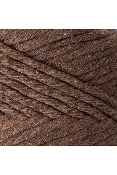 SAVA HOME COLLECTİON La Mia Boho Dark Brown Twist Macrame Rope - L158 - 33996