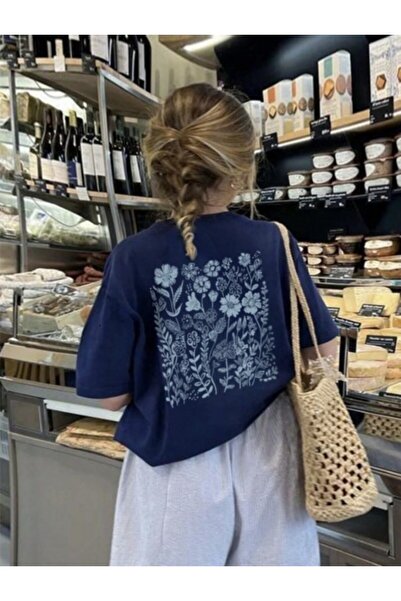 MORNİNG KİDS Tricou din bumbac pieptănat cu mânecă scurtă, cu flori la spate,...