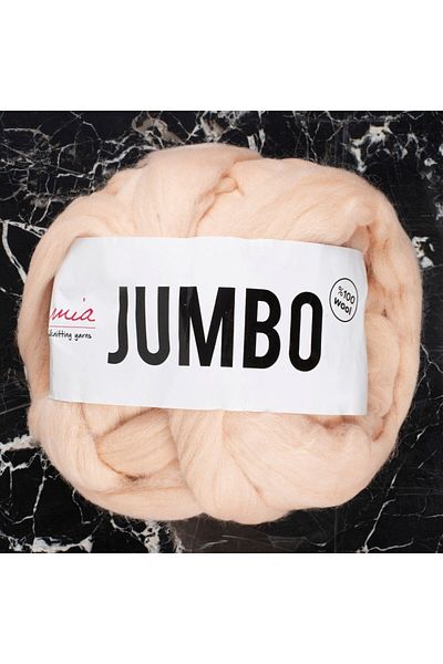 SAVA HOME COLLECTİON Прежда за ръчно плетене La Mia Jumbo Beige Giant Wool - J2