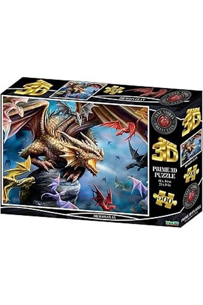 STOREMAX Prime 3D - Dragon Clan - 500 Piece Adult Puzzle