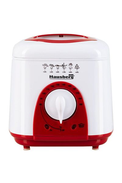 Hausberg Φριτέζα HB 1320 AR, 950 W, 1 L, Λευκό/Κόκκινο