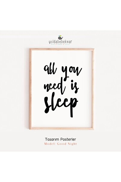 GOOD NIGHT - Poster Baskı