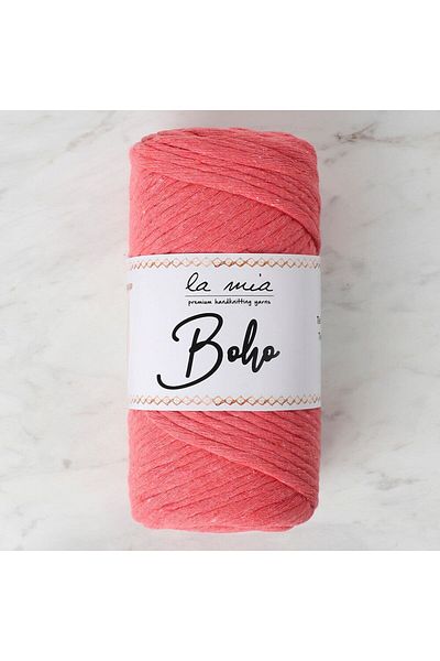 SAVA HOME COLLECTİON Въже за плетене La Mia Boho с цвете от нар - L019 - 34213