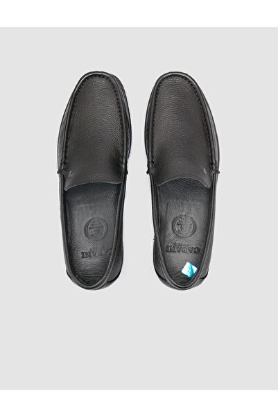 Cabani 100% Genuine Leather Black Men's Shoes