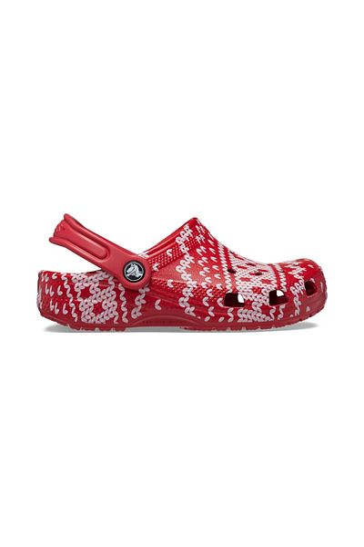 Crocs Saboti Crocs Classic Kids Holiday Sweater T - 209224-90H