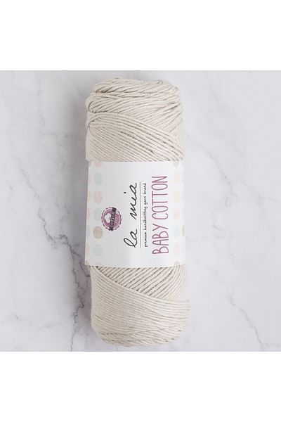 SAVA HOME COLLECTİON La Mia Baby Cotton Light Grey Πλεκτό Χειροποίητο Σχοινί - L047 - 33624