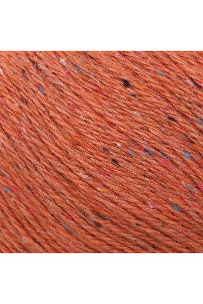 SAVA HOME COLLECTİON La Mia Re-Tweed Orange Melange Πλεκτό Χειροποίητο Σχοινί - L144