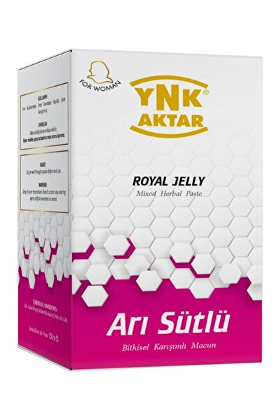 YNK AKTAR Arı Sütlü Bitkisel Karışımlı Macun 430gr