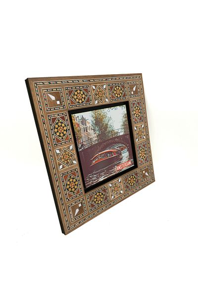 Sadrazam Masă MDF imprimată vizual Amsterdam 20x20 Krg-16