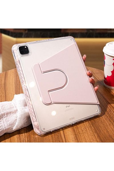 Choice حافظة حامل قلم رصاص باللون الوردي لجهاز iPad 10th 10.9 2022 لجهاز iPad Pro 11 2024 iPad A16 11th 10th 10.2 9th 8th Gen