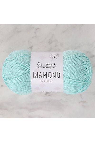 SAVA HOME COLLECTİON La Mia Diamond Water Green Πλεκτό Κλωστή - L166 - 33739