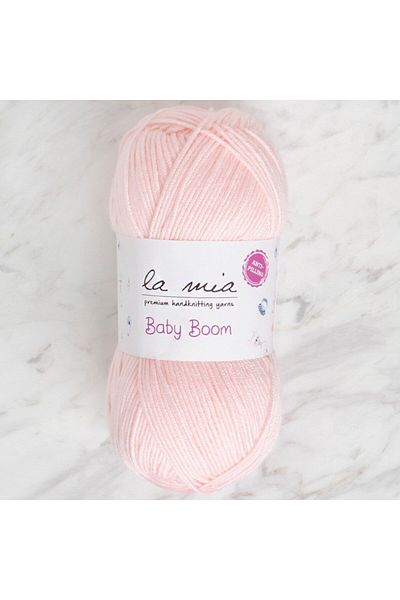 SAVA HOME COLLECTİON La Mia Baby Boom Ανοιχτό ροζ πλεκτό νήμα - 699 - 34120