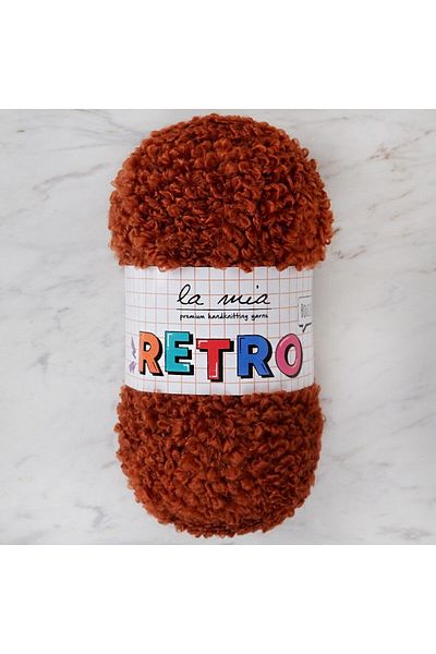 Ethab Ticaret La Mia Retro Cinnamon Hand Knitting Lanyard - Lm7225