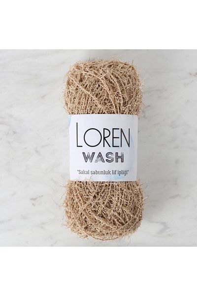 SAVA HOME COLLECTİON Loren Wash Beige Πλεκτό Χειροποίητο Σχοινί - R084 - 34039