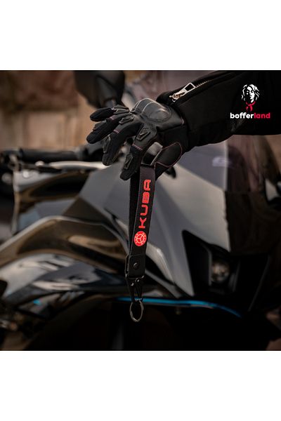 bofferland Ride Tag Motorcycle Automobile Fabric Hook Keychain 49