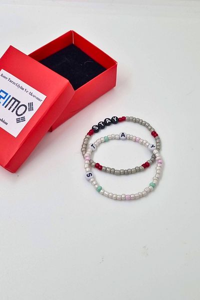 KRIMO Kpop Stray Kids Lee Know Beaded Bracelet Set