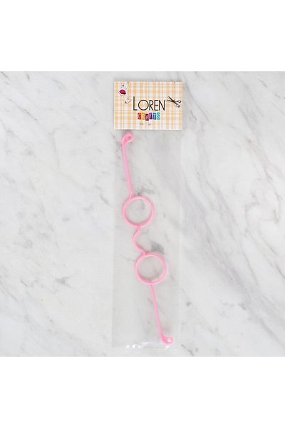 SAVA HOME COLLECTİON Ροζ Loren Πλαστικά Γυαλιά Amigurumi