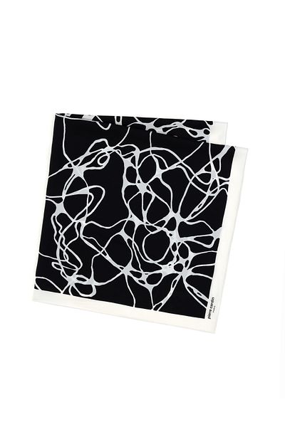 Pierre Cardin White Silk Scarf 50309586 -Vr013