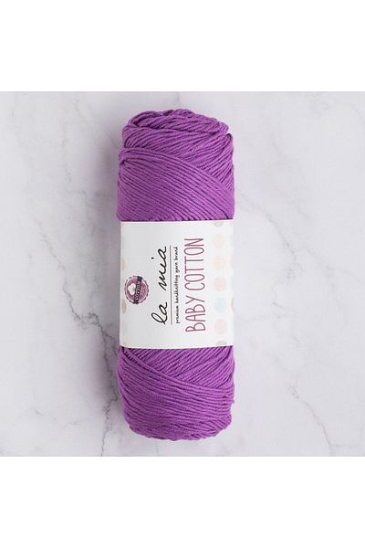 SAVA HOME COLLECTİON La Mia Baby Cotton Purple Πλεκτό Σχοινί - L039 - 33642