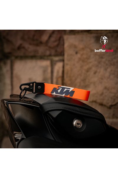 bofferland Ride Tag Motorcycle Automobile Fabric Hook Keychain 55