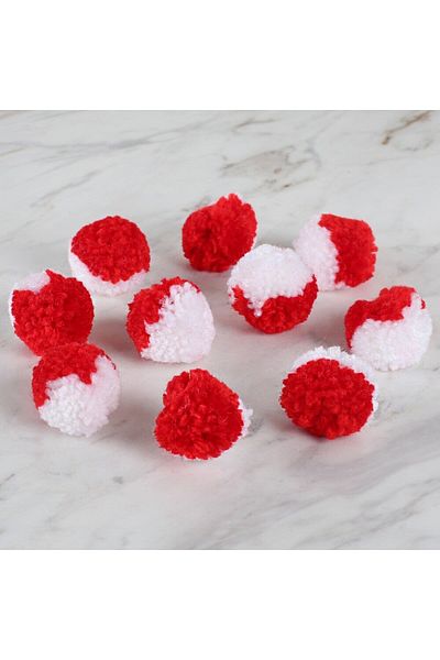 SAVA HOME COLLECTİON Snowball Twin Pompon - DU0001