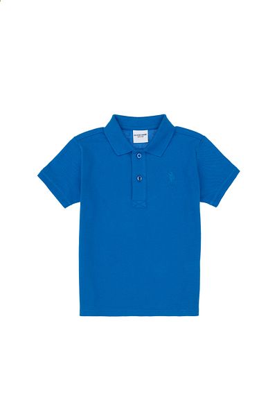 U.S. Polo Assn. Tricou Kobalt Basic pentru băieți cu gât polo 50298049-VR077