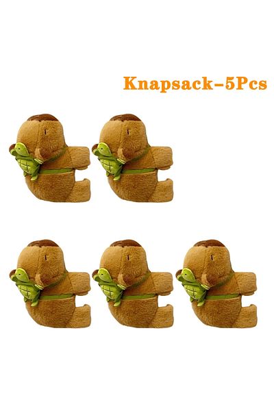 Choice Knapsack-5pcs 1-20pcs Rytanda Capybara Clap Circle Toys Slap Snap Wrap Wristband Bracelet Capybara P
