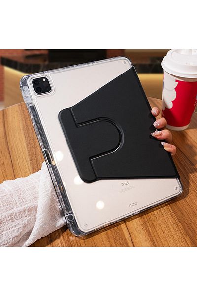 Choice حافظة حامل قلم رصاص سوداء لجهاز iPad Pro 11 2024 iPad A16 11th 10th 10.2 9th 8th Gen