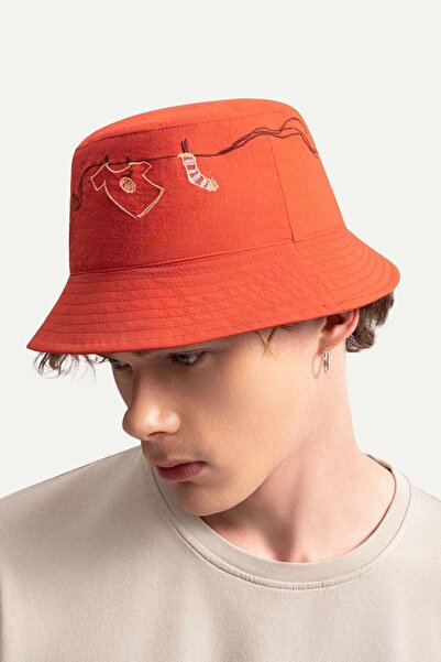 KAFT Unisex Kova Şapka - Flyen - Coral