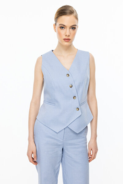 Ekol Безрукавка з перехресними ґудзиками