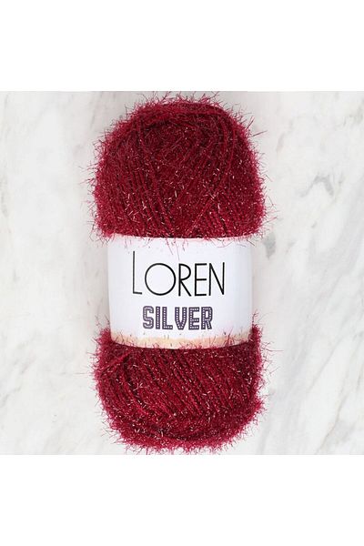 SAVA HOME COLLECTİON Πλεκτό νήμα Loren Silver Plum - RS0026 - 34083