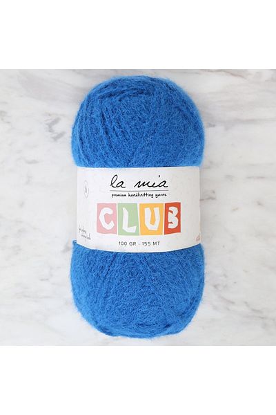 Ethab Ticaret La Mia Club Blue Hand Knitting Lanyard - 612
