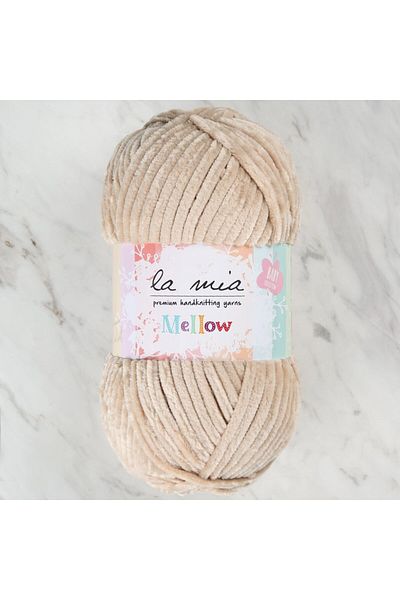 SAVA HOME COLLECTİON Прежда за ръчно плетене La Mia Mellow Beige - 957