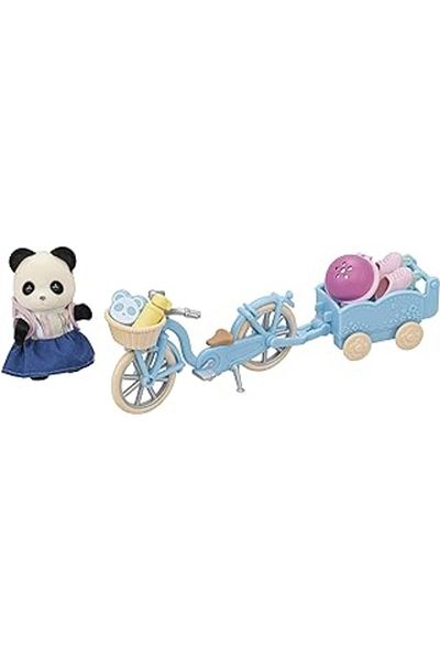 SYLVANIAN FAMILIES Panda Girl Bike and Skate Set