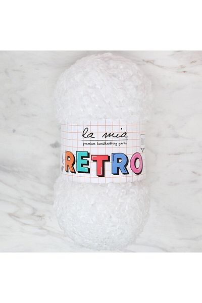 SAVA HOME COLLECTİON La Mia RETRO Λευκό Πλεκτό Σχοινί - LM1002