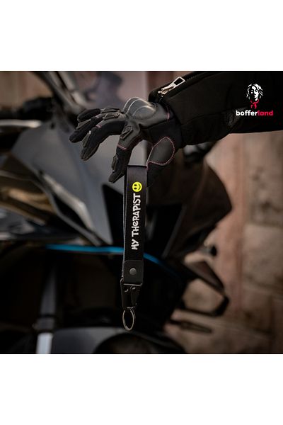 bofferland Ride Tag Motorcycle Automobile Fabric Hook Keychain 50