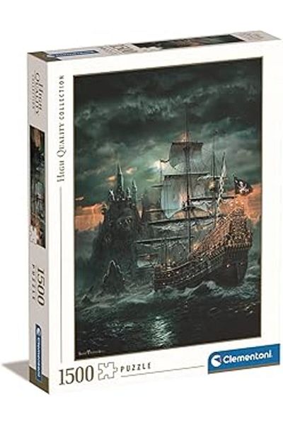 CLEMENTONI - 31682.3 - Adult Puzzle - Pirate Ship, 1500 Pieces