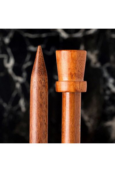 SAVA HOME COLLECTİON La Mia Rosewood 10 mm 36 cm Ξύλινο Πλεκτό Μπουκάλι