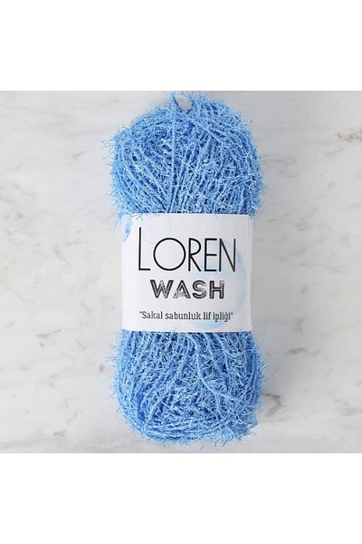 SAVA HOME COLLECTİON Loren Wash Blue Πλεκτό Σχοινί - R090 - 34019