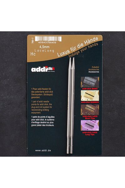 SAVA HOME COLLECTİON Addi Click Lace 4,5mm - Αντικαταστάσιμη μακριά μύτη D
