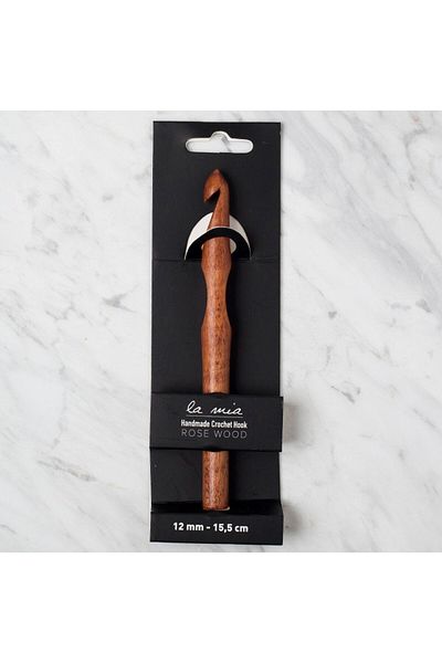 SAVA HOME COLLECTİON La Mia Rosewood 12 mm 15,5 cm Ξύλινο μαλλί βελονάκι